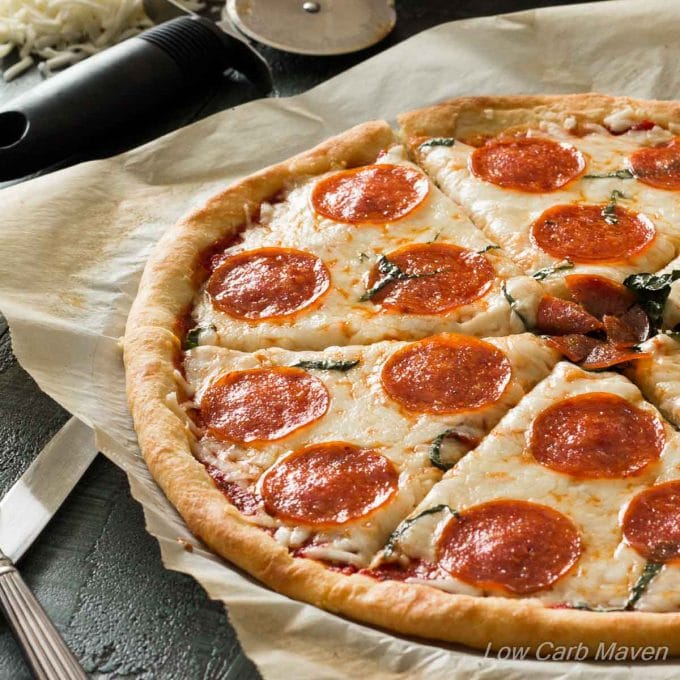 Low Carb Pepperoni Pizza Low Carb Maven