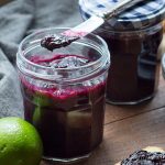 Sugar-free blueberry chia seed jam is keto friendly and delicious!