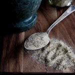 A Garlic & Herb Seasoning Blend that is so versatile it can be used in soups, savory crackers and crusts, in salad dressings or as a rub for grilled meats.| low carb, gluten-free, dairy-free, Paleo | lowcarbmaven.com