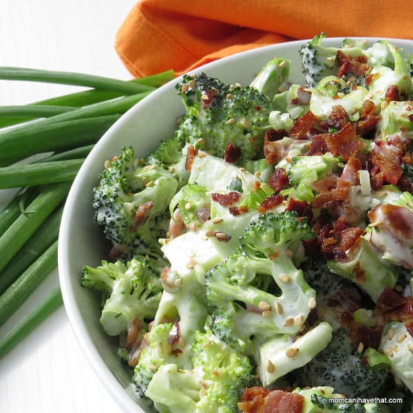 Easy Low Carb Broccoli Salad With Bacon