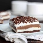 Low Carb Chocolate Lasagna is entirely made from scratch with wholesome gluten-free and sugar-free ingredients | lowcarbmaven.com