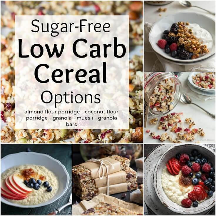 Low Carb Cereal Options for Breakfast (keto, grain-free) | Low Carb Maven