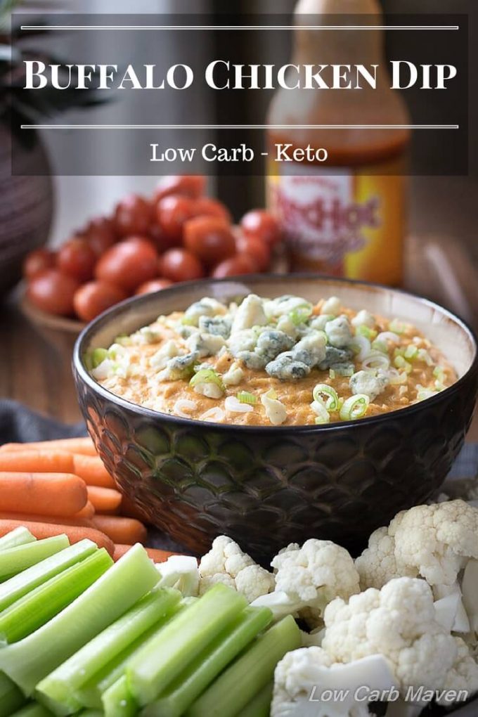 Easy Low Carb Buffalo Chicken Dip (Keto) Low Carb Maven