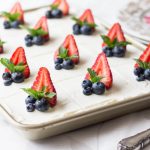 Festive Sour Cream Cake (Keto, Low Carb)