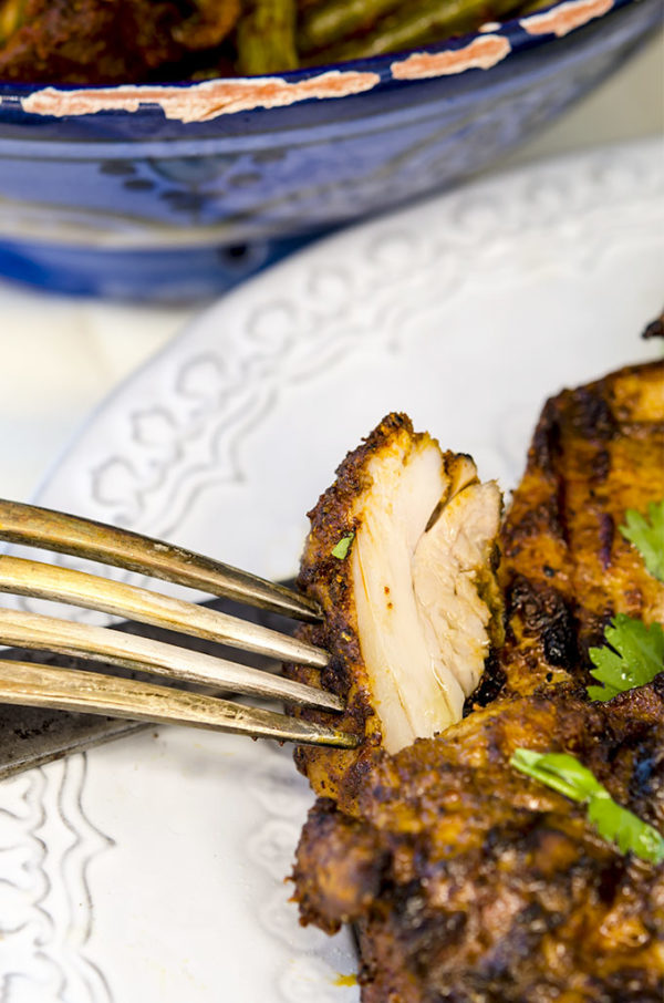 tender grilled tandoori chicken for keto